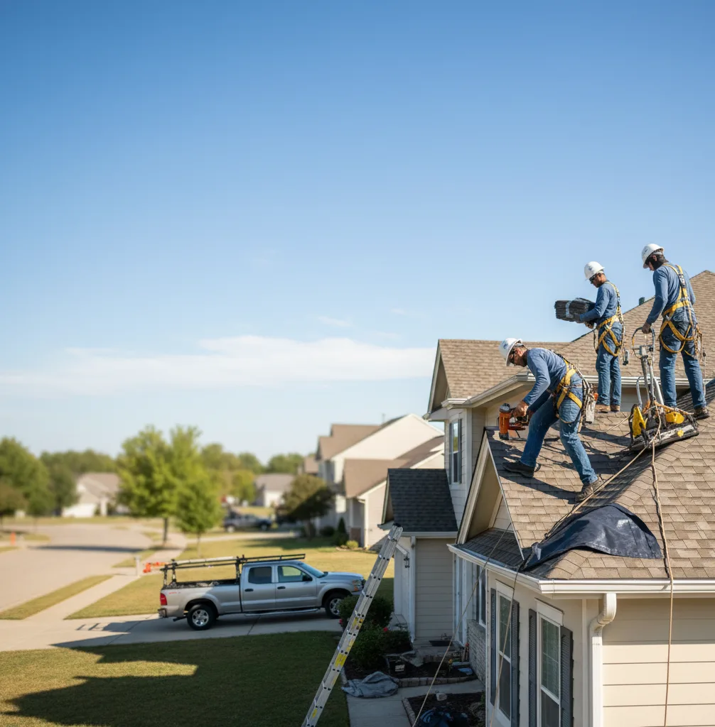 Roof Repair in New Woodstock